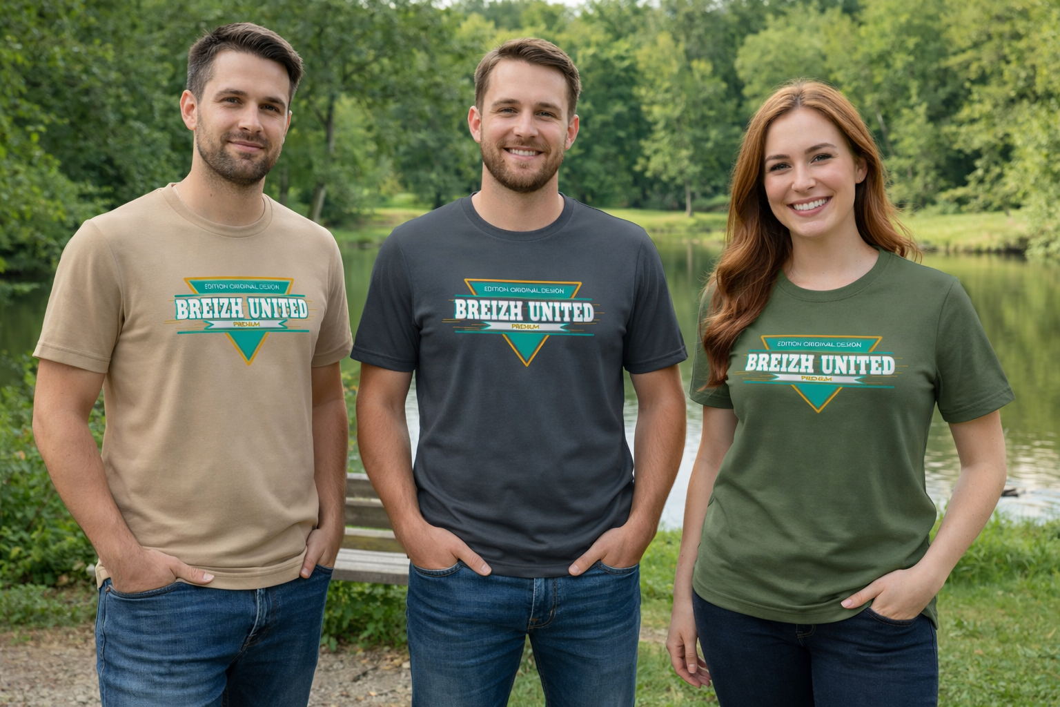 Tee shirt Breizh United Original