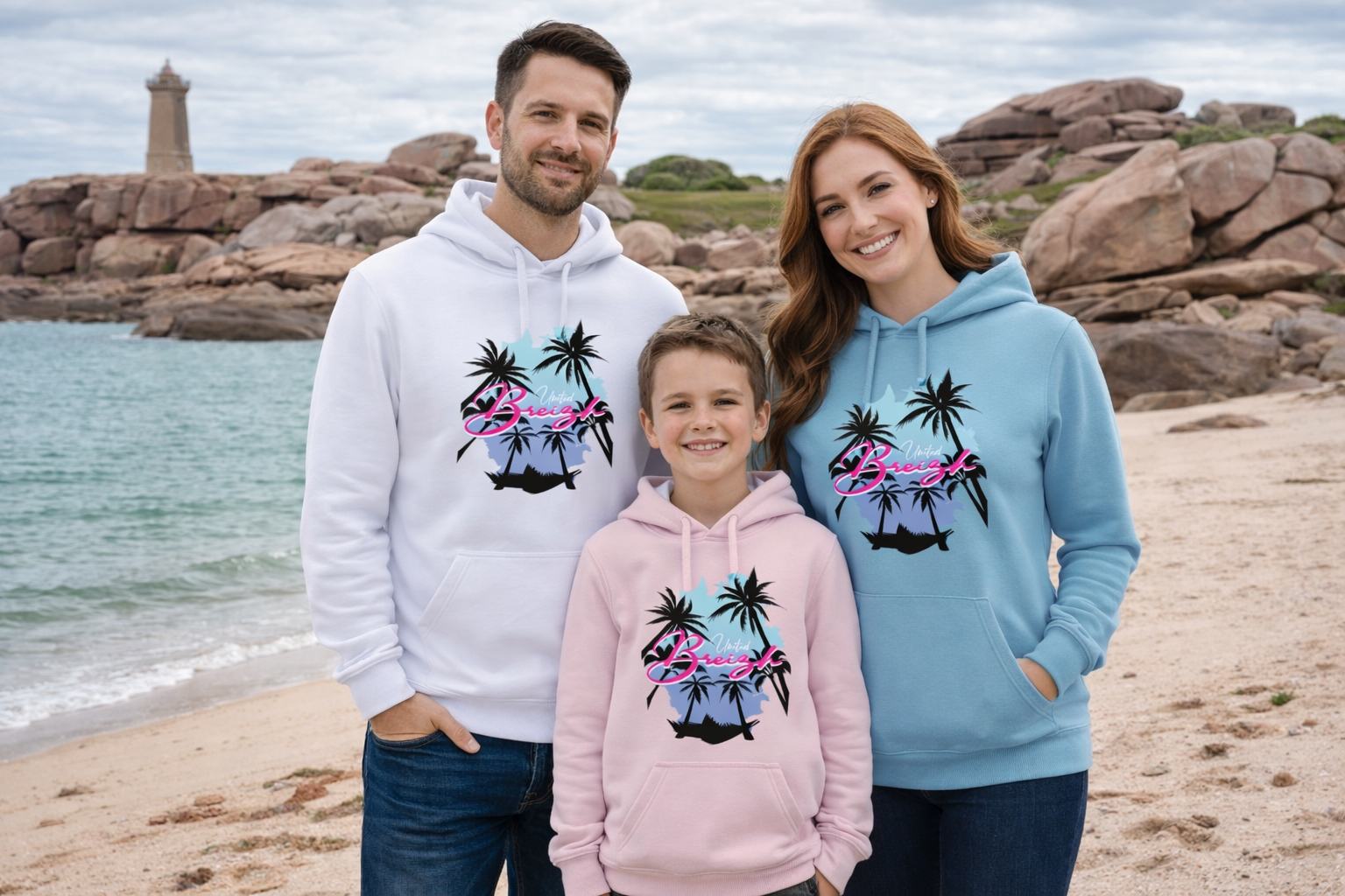 Sweat Breizh United Palmier