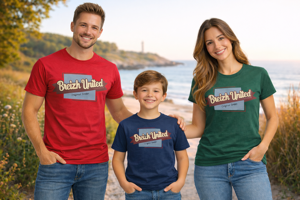 Tee-Shirt Breizh United Retro Craft