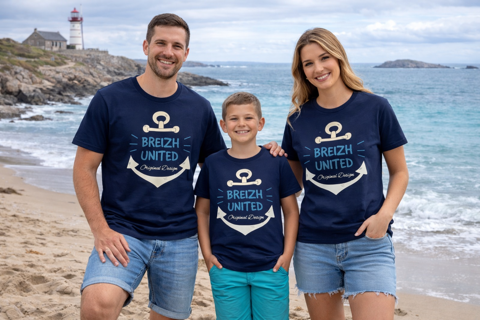 Tee-Shirt Breizh United Ancre