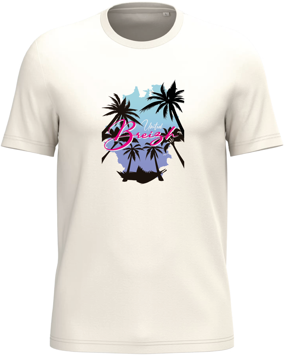 Tee-Shirt Breizh United Palmier