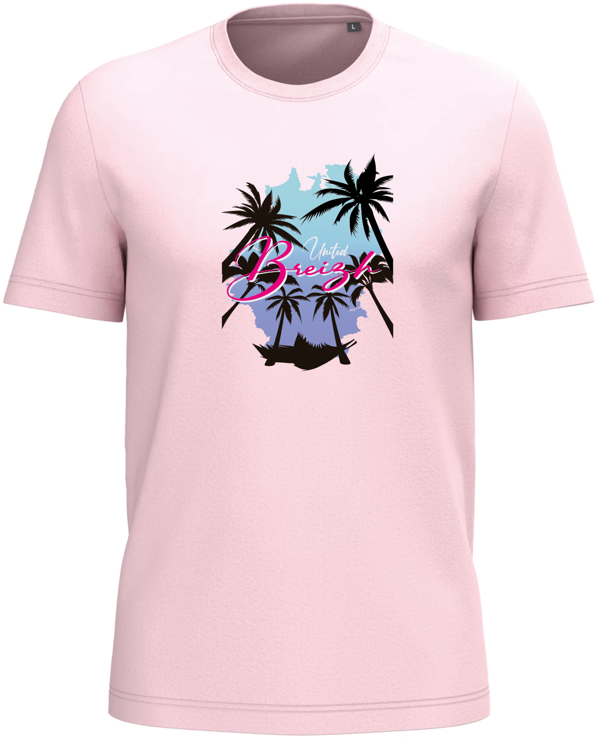 Tee-Shirt Breizh United Palmier