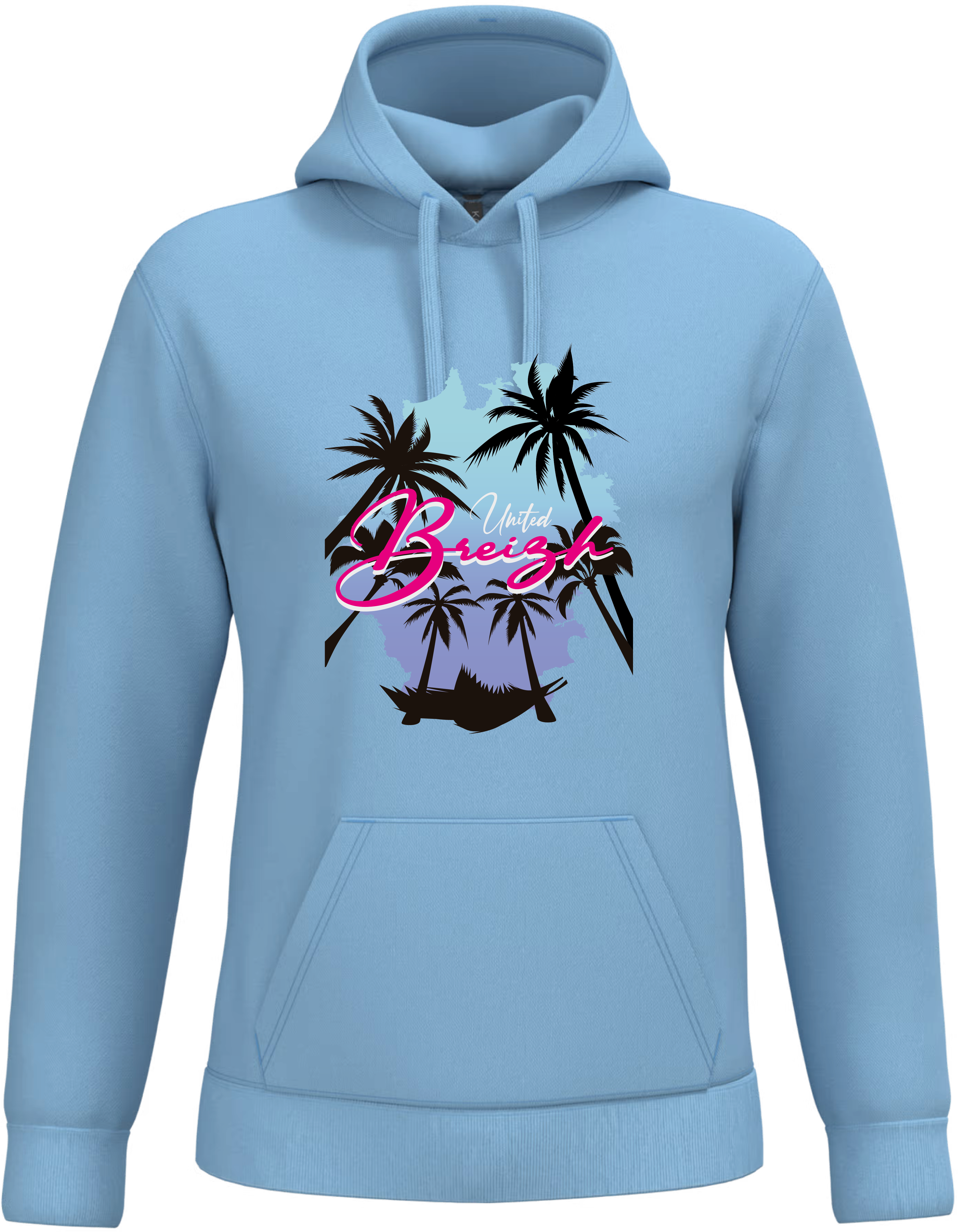 Sweat Breizh United Palmier